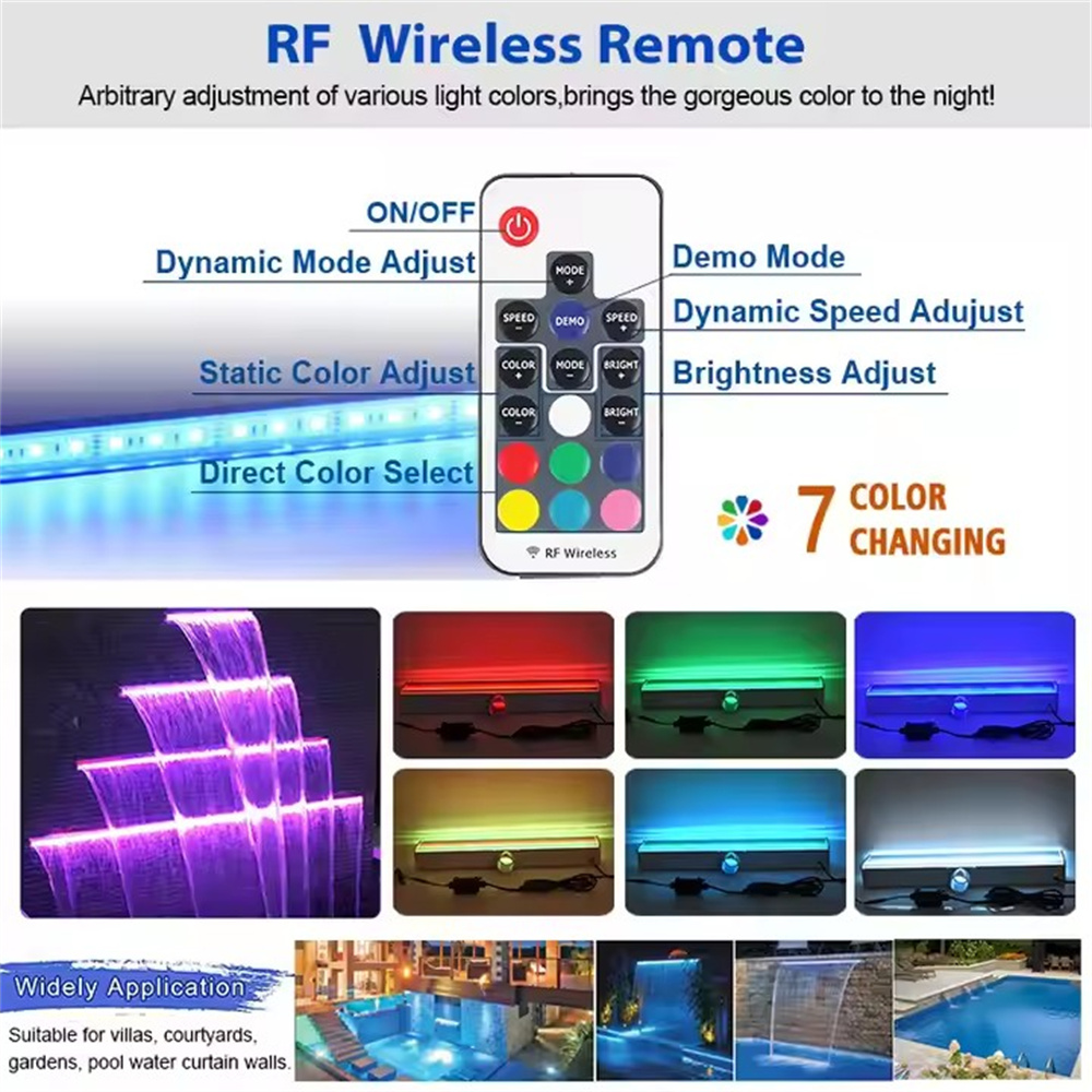 DC12V Underwater Waterfall Bla - Xy Spa & Wellness 评论和价格