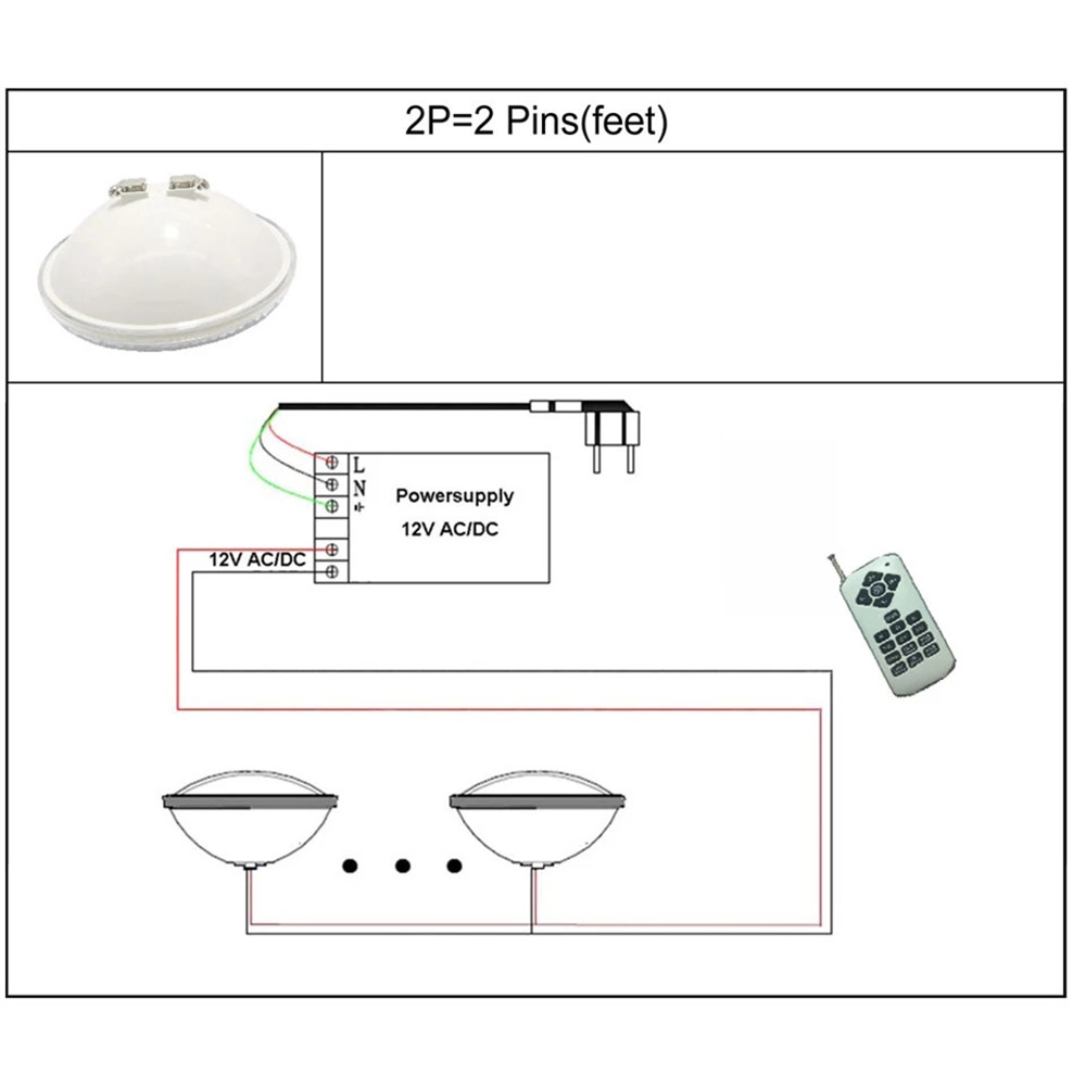 18W RGB LED Underwater Lights  - Xy Spa & Wellness 评论和价格