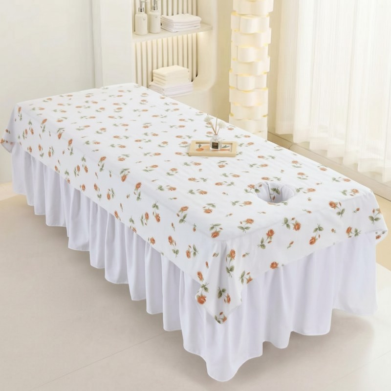 Printed Face Hole Massage Tabl - Spa Wellness Beauty 评论和价格